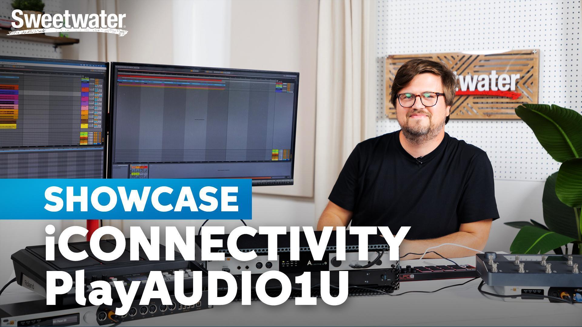 iConnectivity PlayAUDIO1U Audio/MIDI Interface | Sweetwater