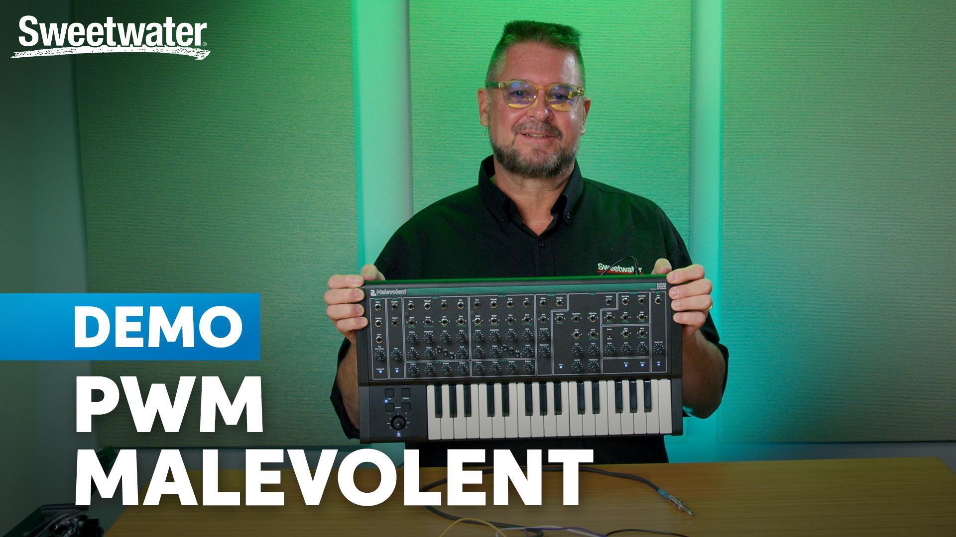PWM Malevolent Monophonic Semi-modular Analog Synthesizer