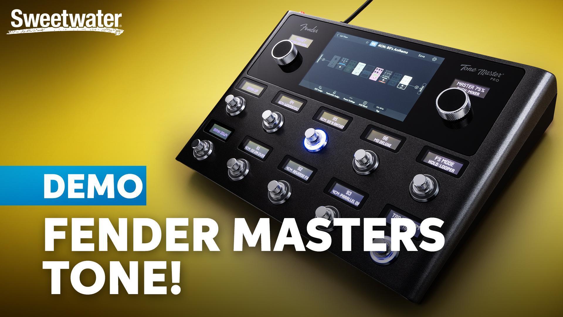 Fender Tone Master Pro Multi-effects Guitar Workstation