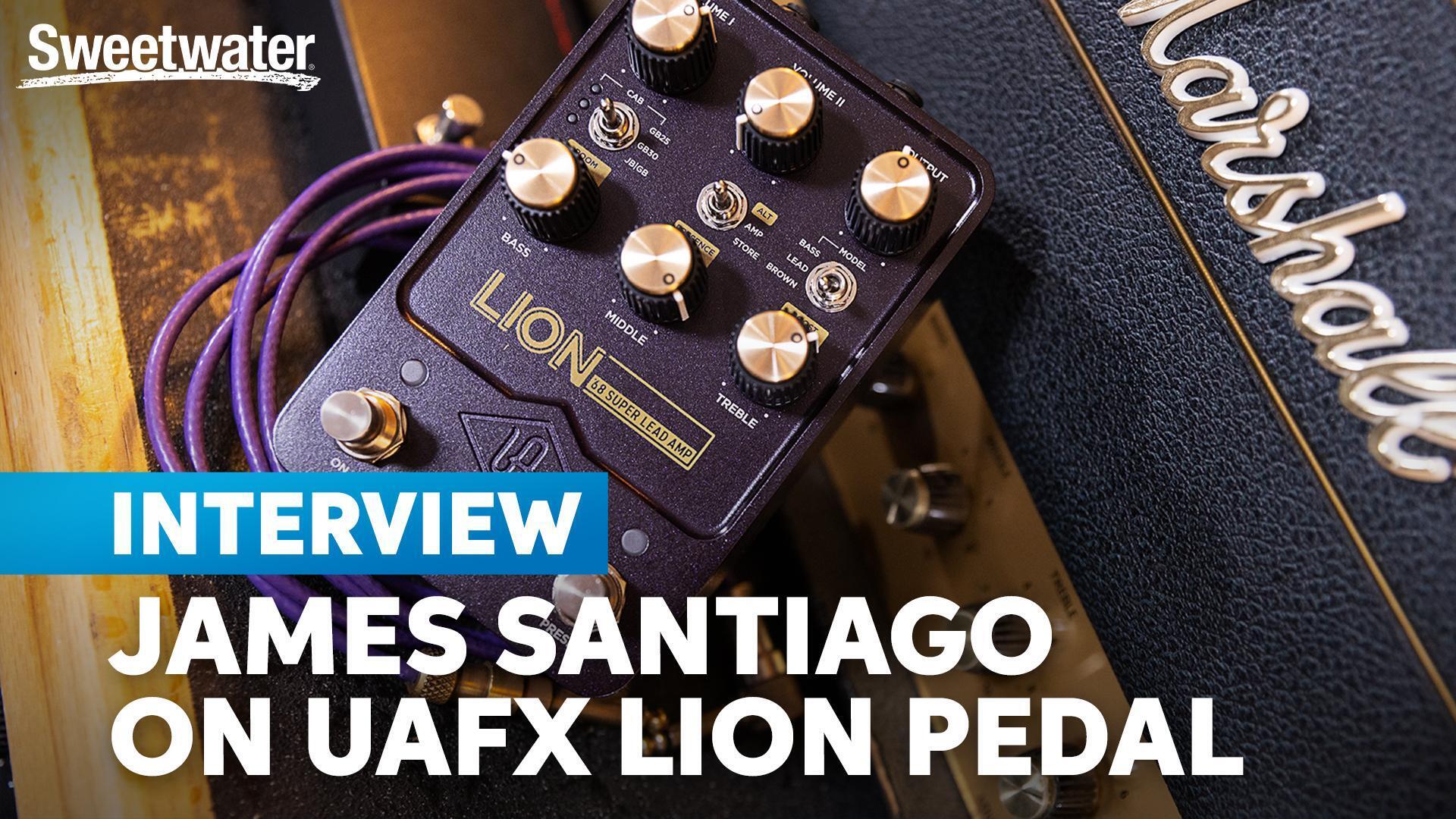 Universal Audio UAFX Lion '68 Super Lead Amp Pedal | Sweetwater