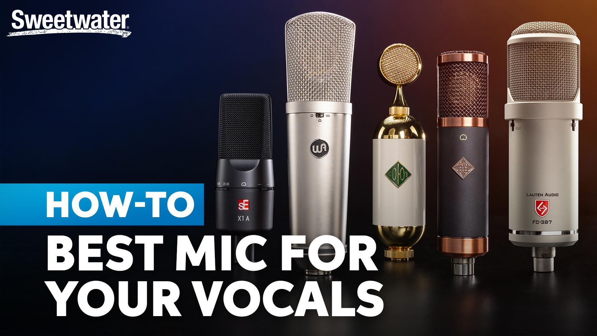 Choosing the Best Mic for Your Vocals? Five 5-star Mics Compared - InSync