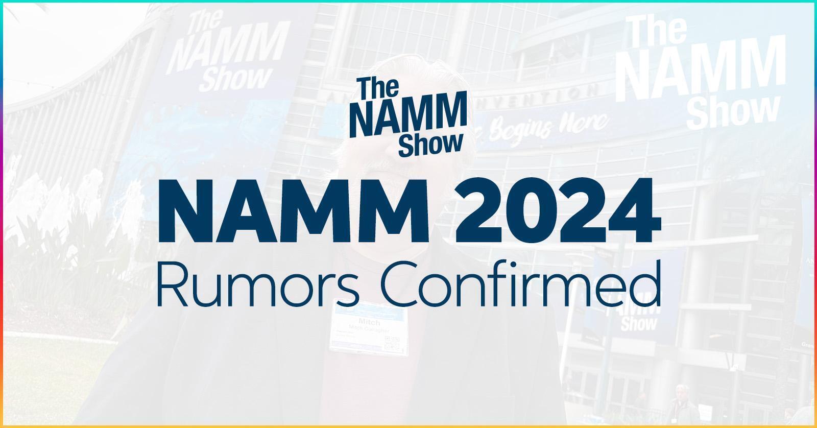 NAMM 2024 Rumors Confirmed InSync