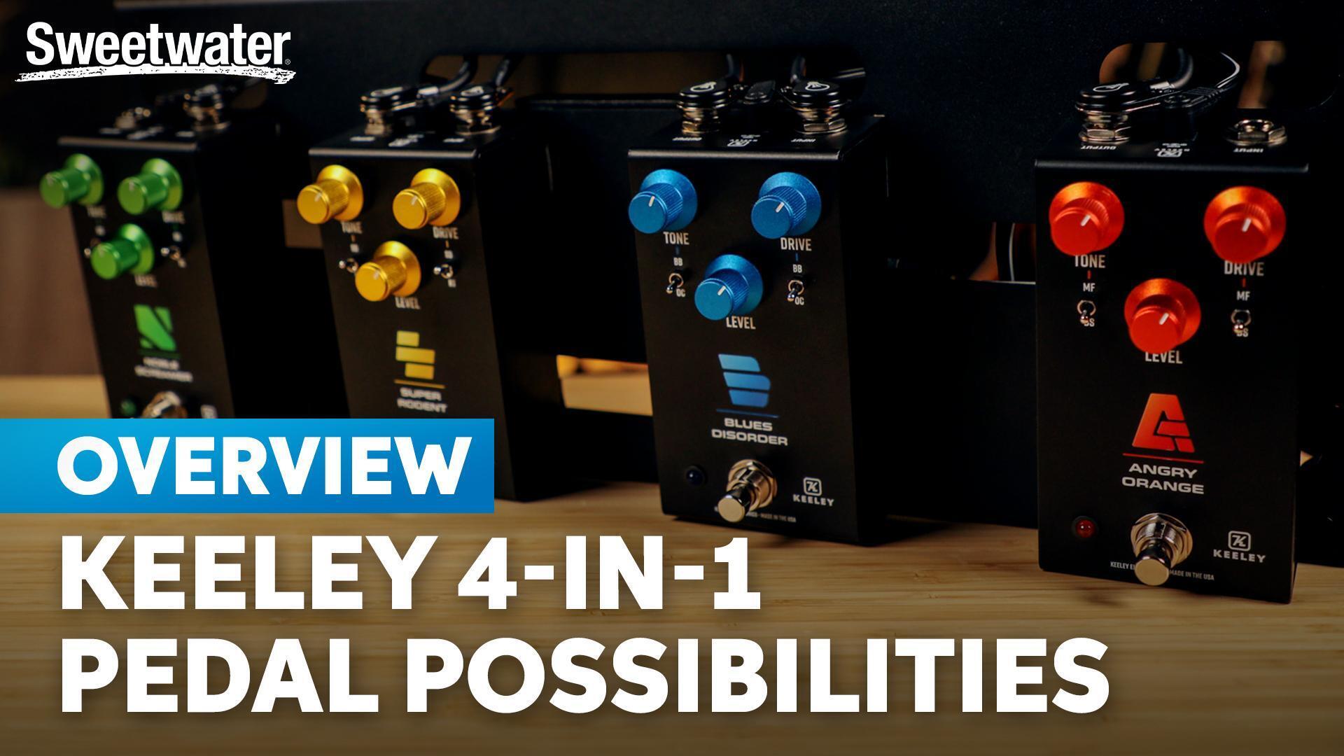 Keeley Blues Disorder Overdrive Pedal | Sweetwater Keeley Blues Disorder Overdrive Pedal | Sweetwater