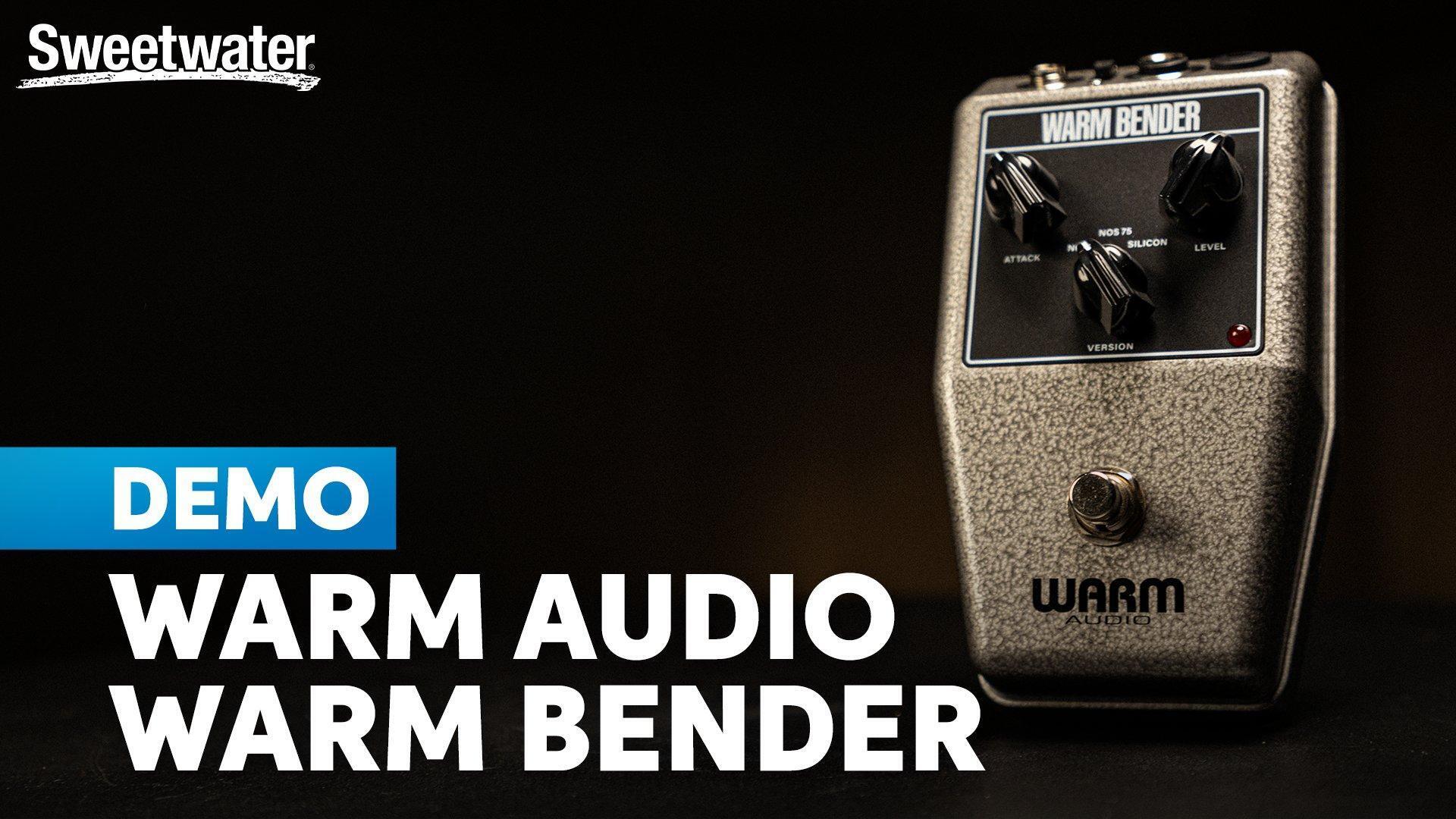 Warm Audio Warm Bender Fuzz Pedal | Sweetwater Warm Audio Warm Bender Fuzz Pedal | Sweetwater