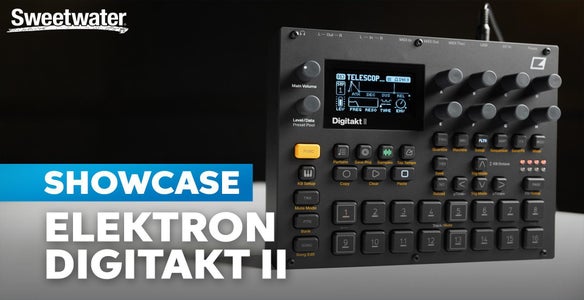 Elektron Digitakt II 16-track Stereo Drum Computer and Sampler