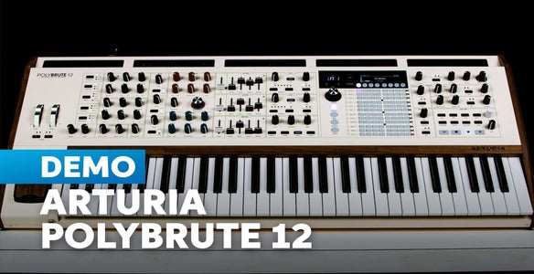 Arturia PolyBrute 12 Polyphonic 12-voice Morphing Analog Synthesizer