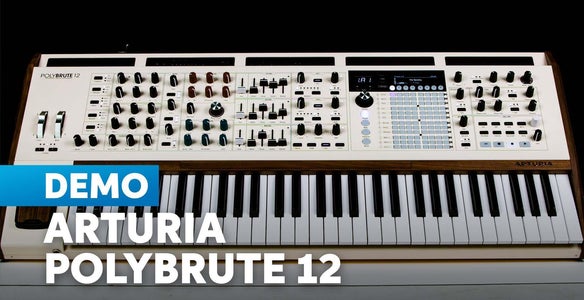 Arturia PolyBrute 12 Polyphonic 12-voice Morphing Analog Synthesizer
