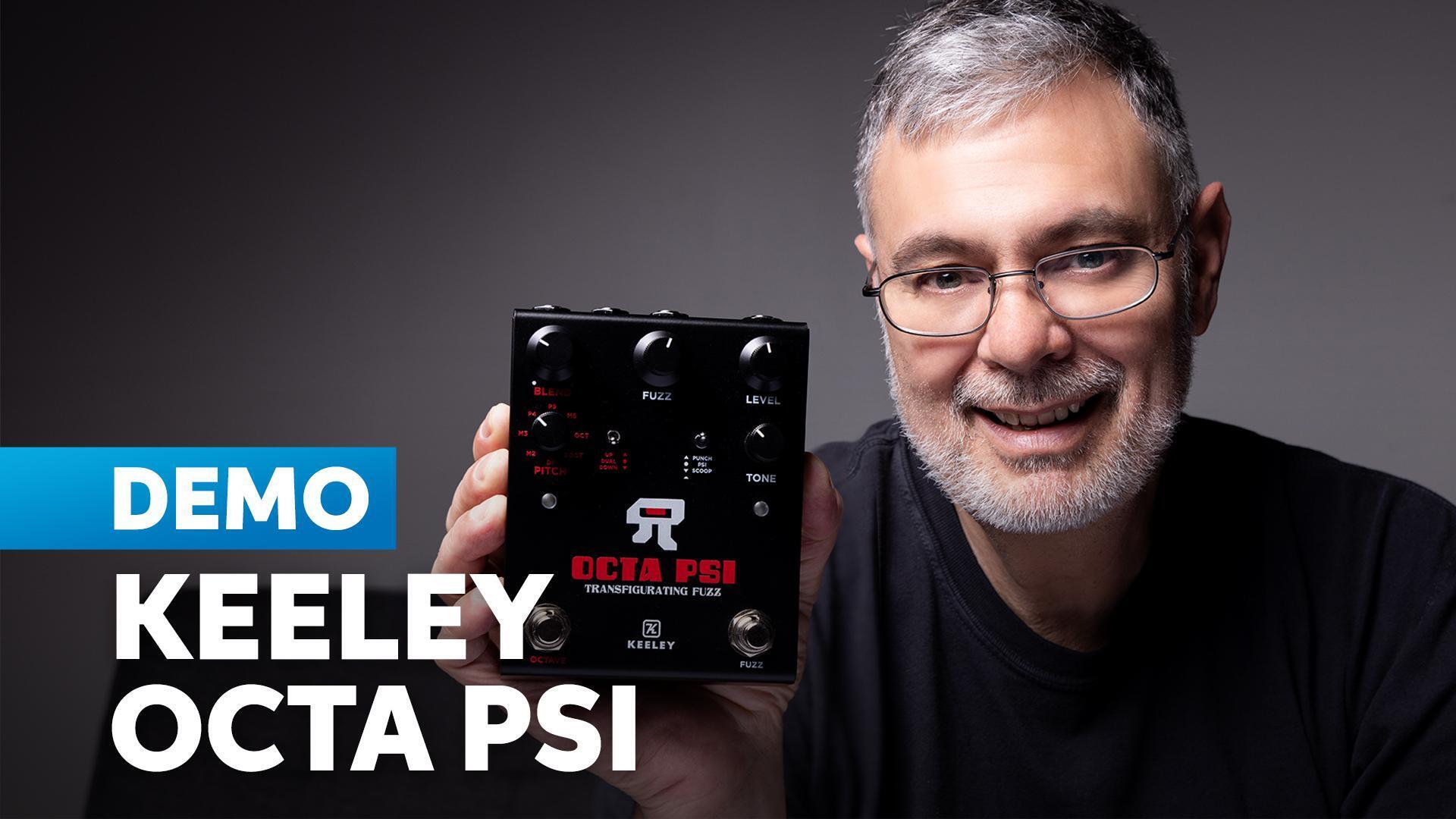 Keeley Octa Psi Transfigurating Fuzz Pedal with Polyphonic