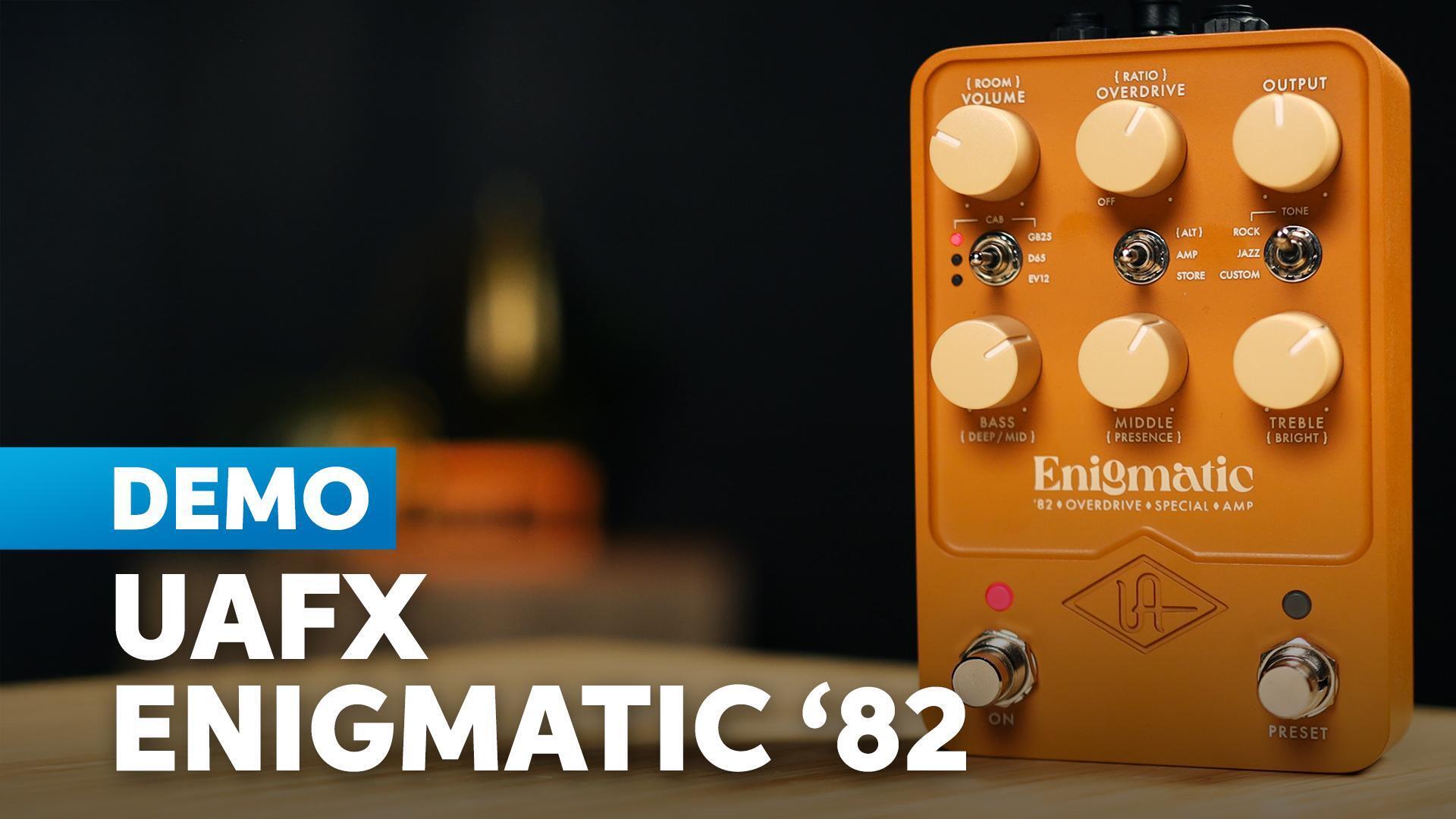 Universal Audio UAFX Enigmatic '82 Overdrive Special Amp