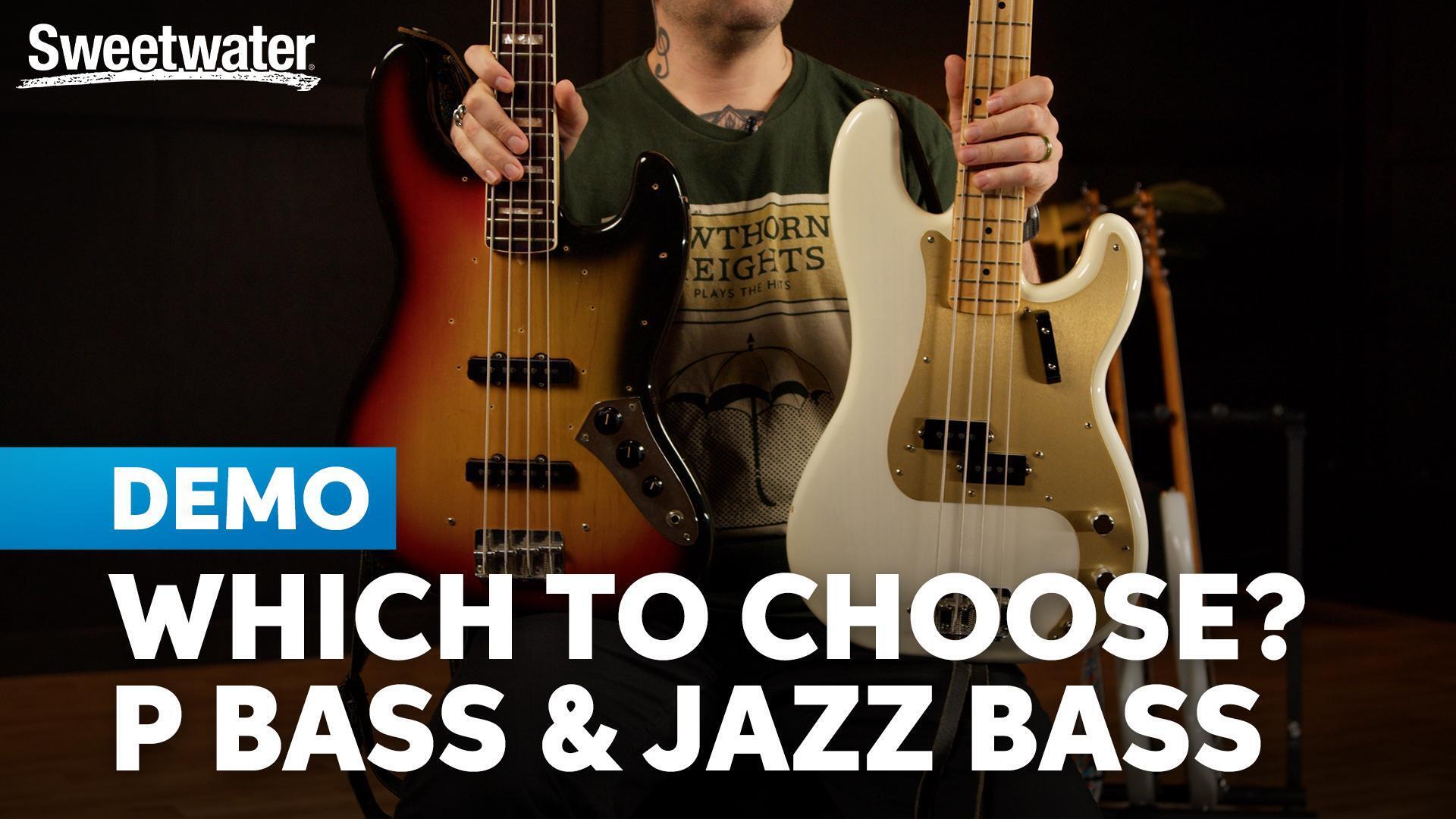 Fender Precision vs. Jazz Bass: Which Classic Bass Is Best for You