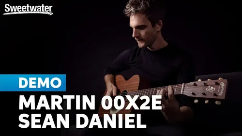 Sean Daniel Plays His Signature Martin 00X2E Acoustic Guitar