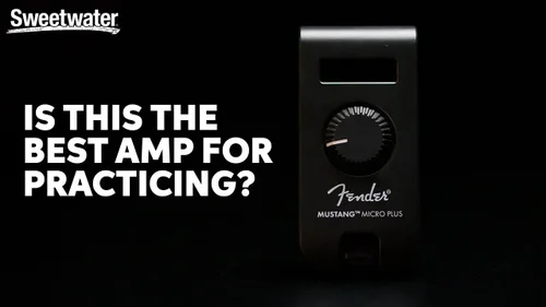 Fender Mustang Micro Plus Headphone Guitar Amp Demo