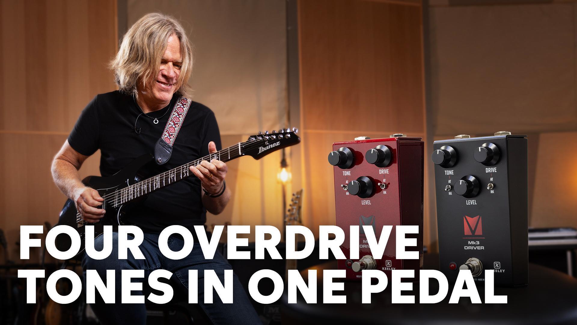 Keeley Mk3 Driver Andy Timmons Full-range Overdrive Pedal Keeley Mk3 Driver Andy Timmons Full-range Overdrive Pedal