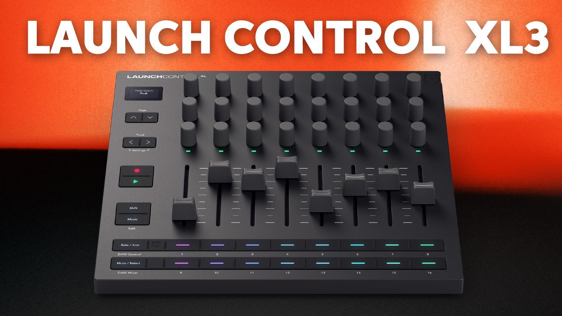 DTM・DAW Novation Launch Control XL Novation Launch Control XL 3 MIDI Control Surface | Sweetwater