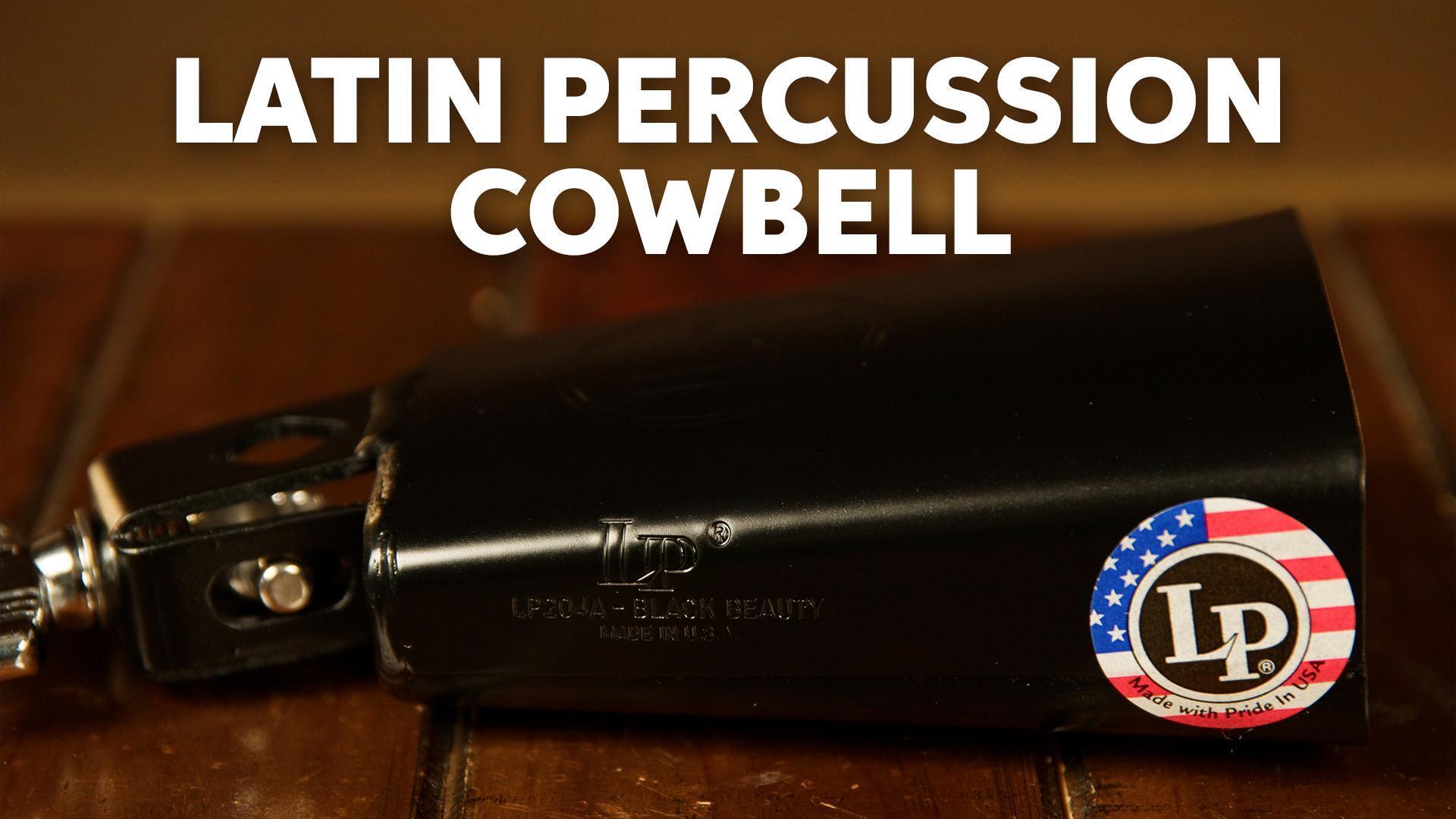 Latin Percussion Cowbell Demo ft Karl Perazzo InSync Latin Percussion Cowbell Demo ft Karl Perazzo InSync