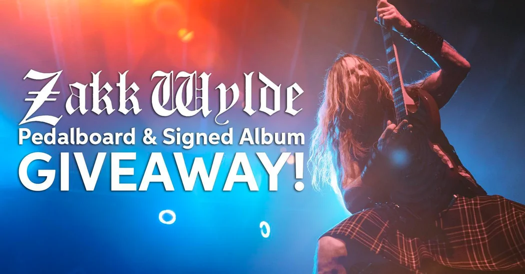 Board to Be Wylde: Win a Zakk Wylde Signature Pedalboard &amp; Signed Vinyl