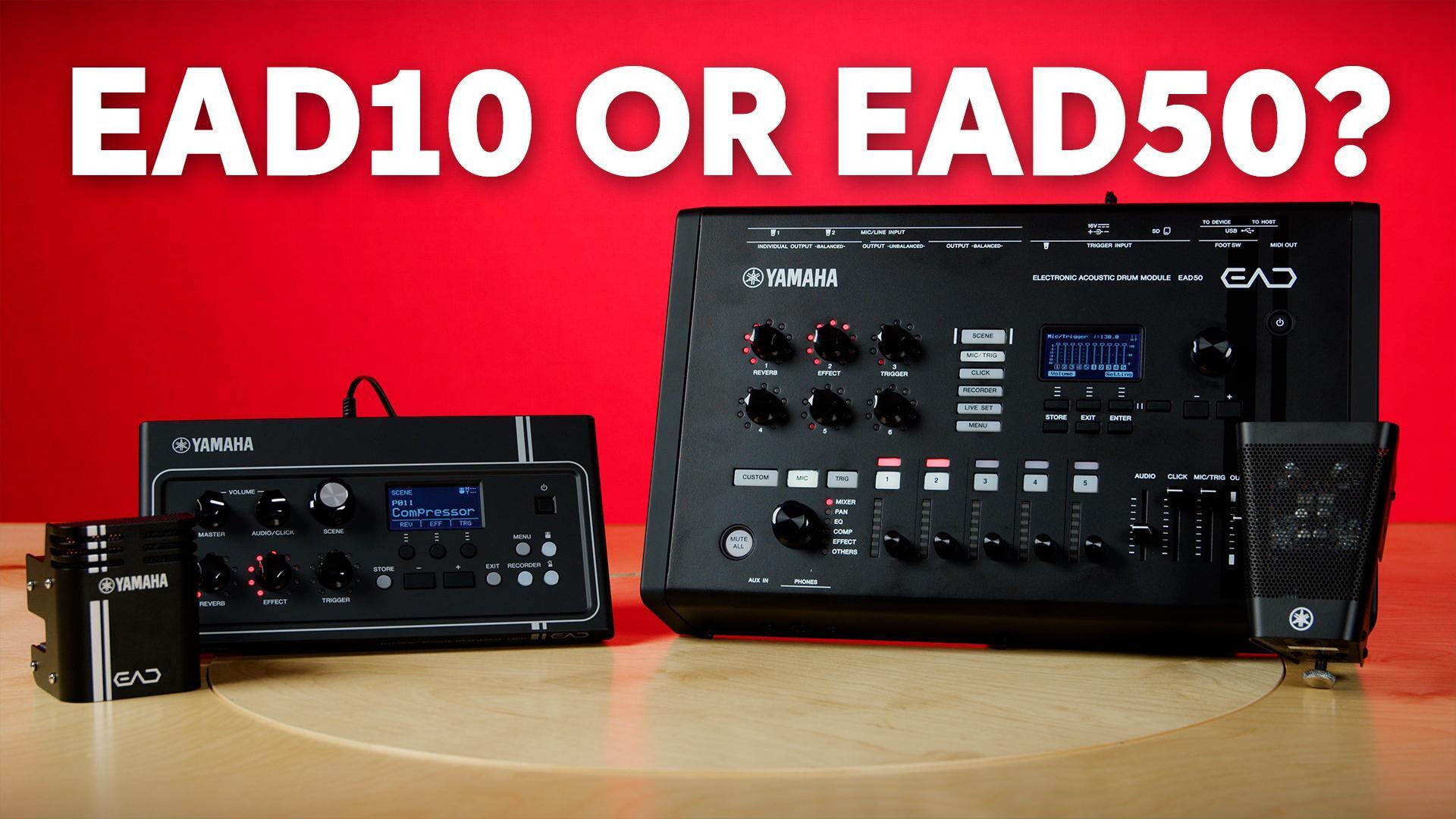 Yamaha EAD50 Demo and Comparison to the EAD10 - InSync