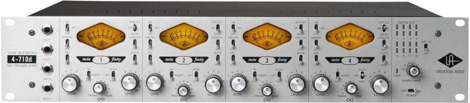 Universal Audio 710 Twin-Finity Microphone Preamp | Sweetwater
