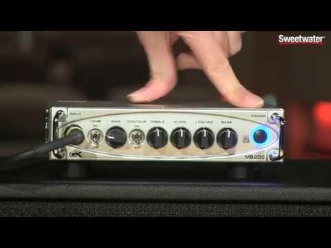 Gallien-Krueger MB200 200-Watt Ultra Light Micro Bass Head