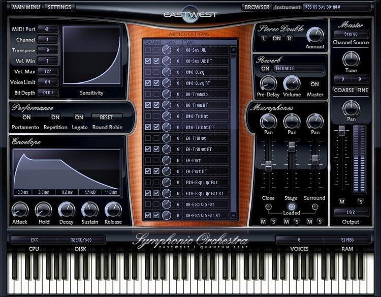 EastWest /Quantum Leap Symphonic Orchestra Gold Complete