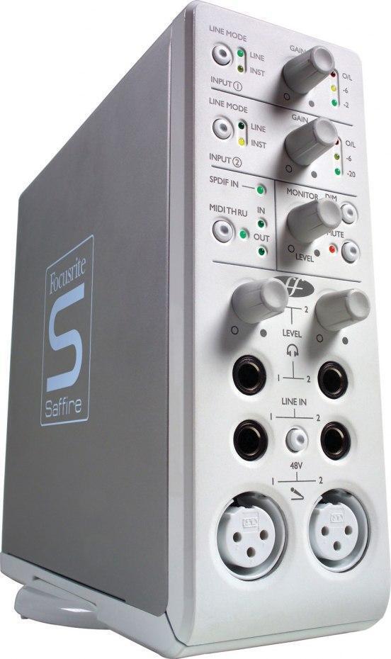 Focusrite Saffire Pro 10 i/o 8chマイクプリとして Focusrite Saffire Pro 10 i/o 8chマイクプリとして（日東工器