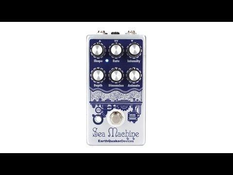ギター EarthQuaker Devices Sea Machine V2 Earthquaker Devices Sea Machine v2 Chorus Demo featuring 