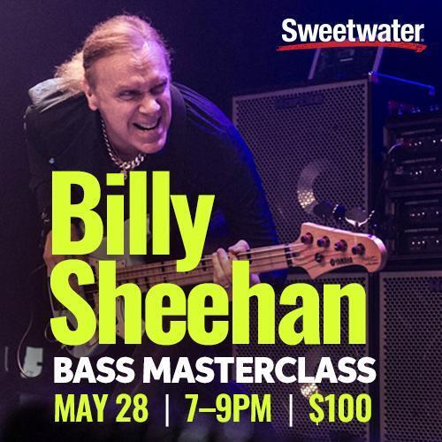 Photo of Billy Sheehan Bass Masterclass