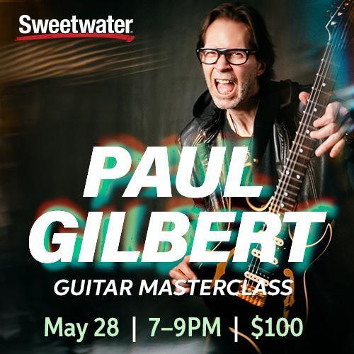 Photo of Paul Gilbert Guitar Masterclass