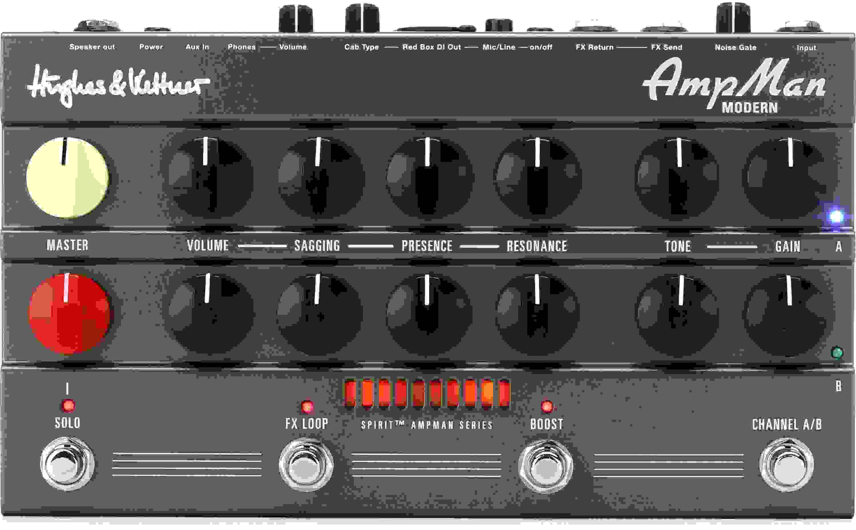 Hughes & Kettner AmpMan Modern 50-watt Guitar Amplifier Pedal