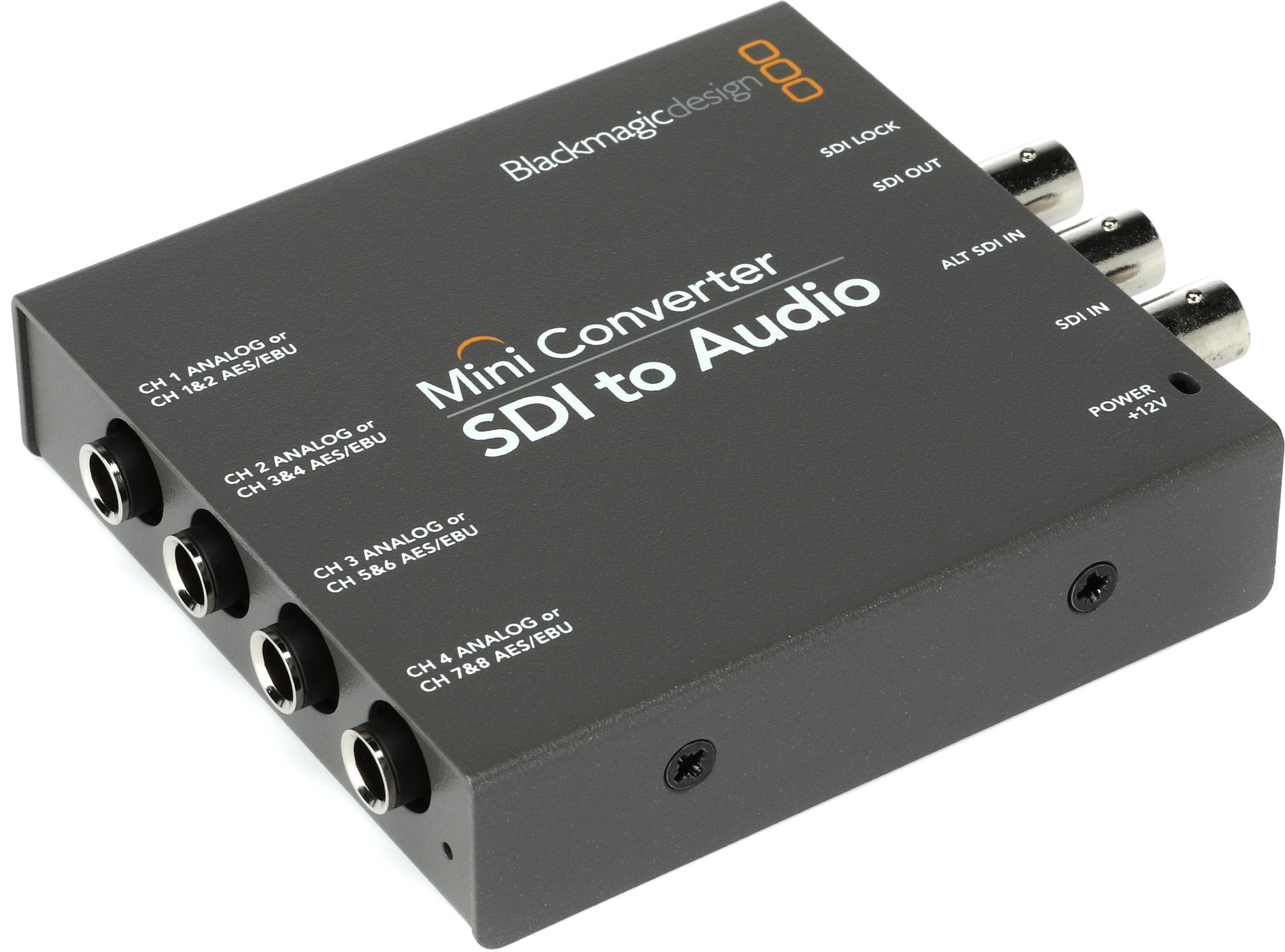 Blackmagic Design Mini Converter - SDI to Audio