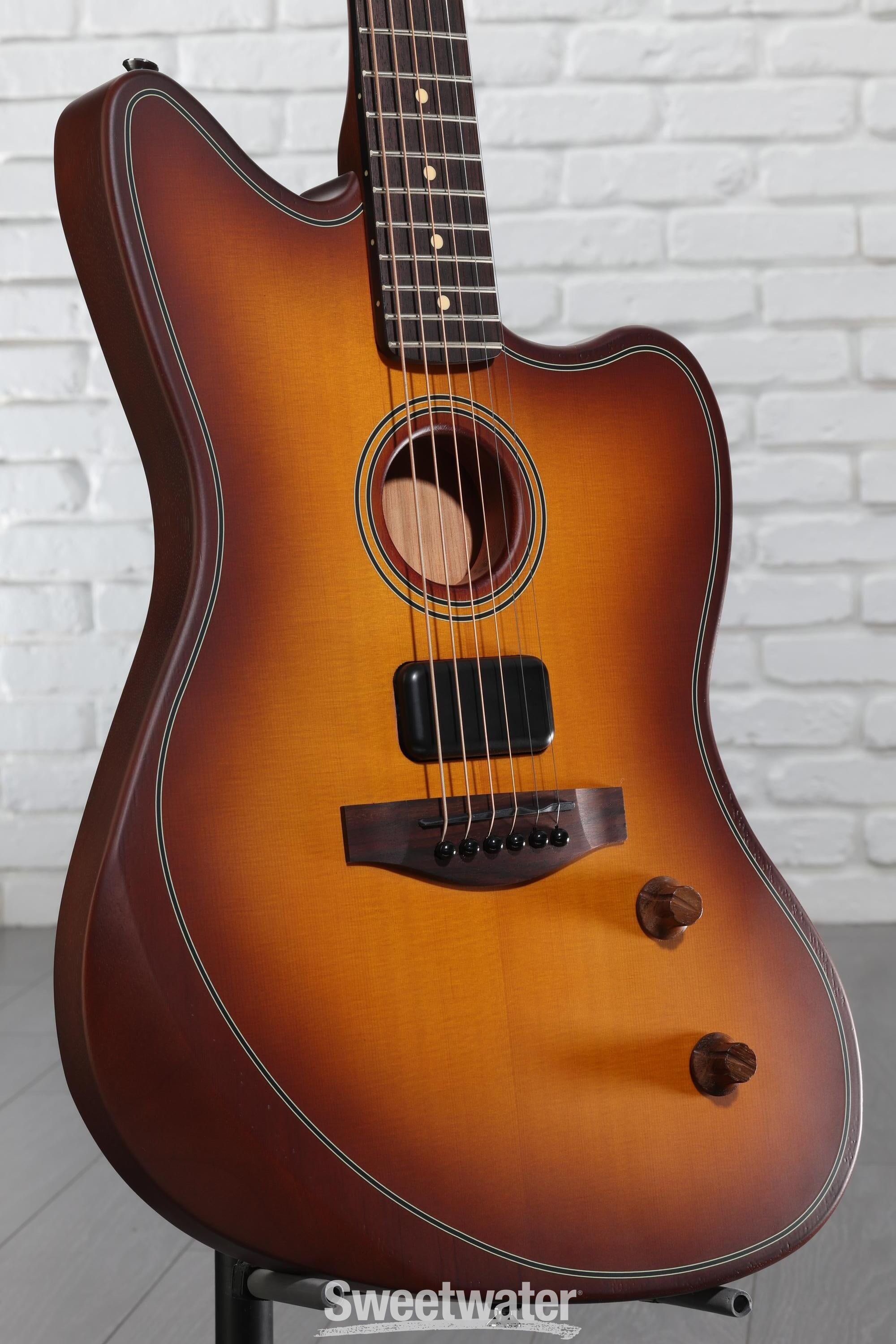 Fender Acoustasonic Standard Jazzmaster Acoustic-electric Guitar