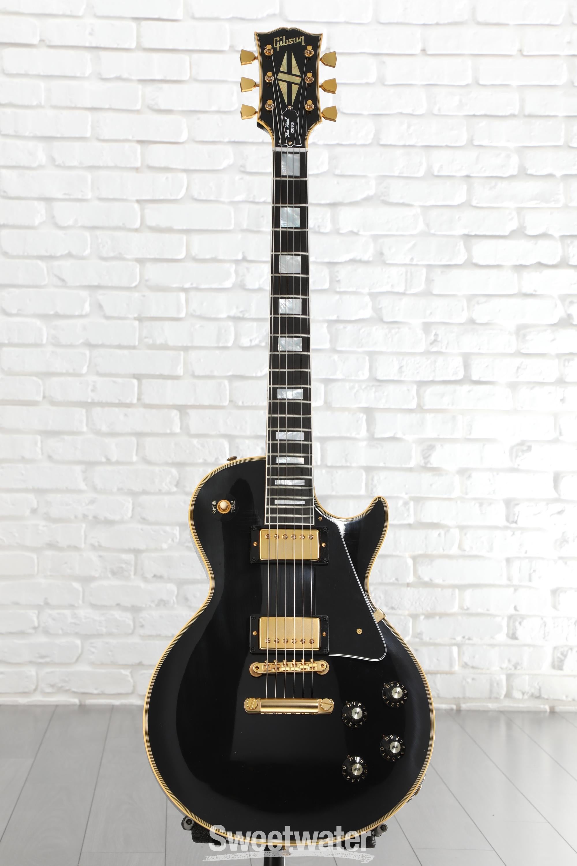 Gibson Custom 1968 Les Paul Custom Reissue Electric Guitar - Ebony