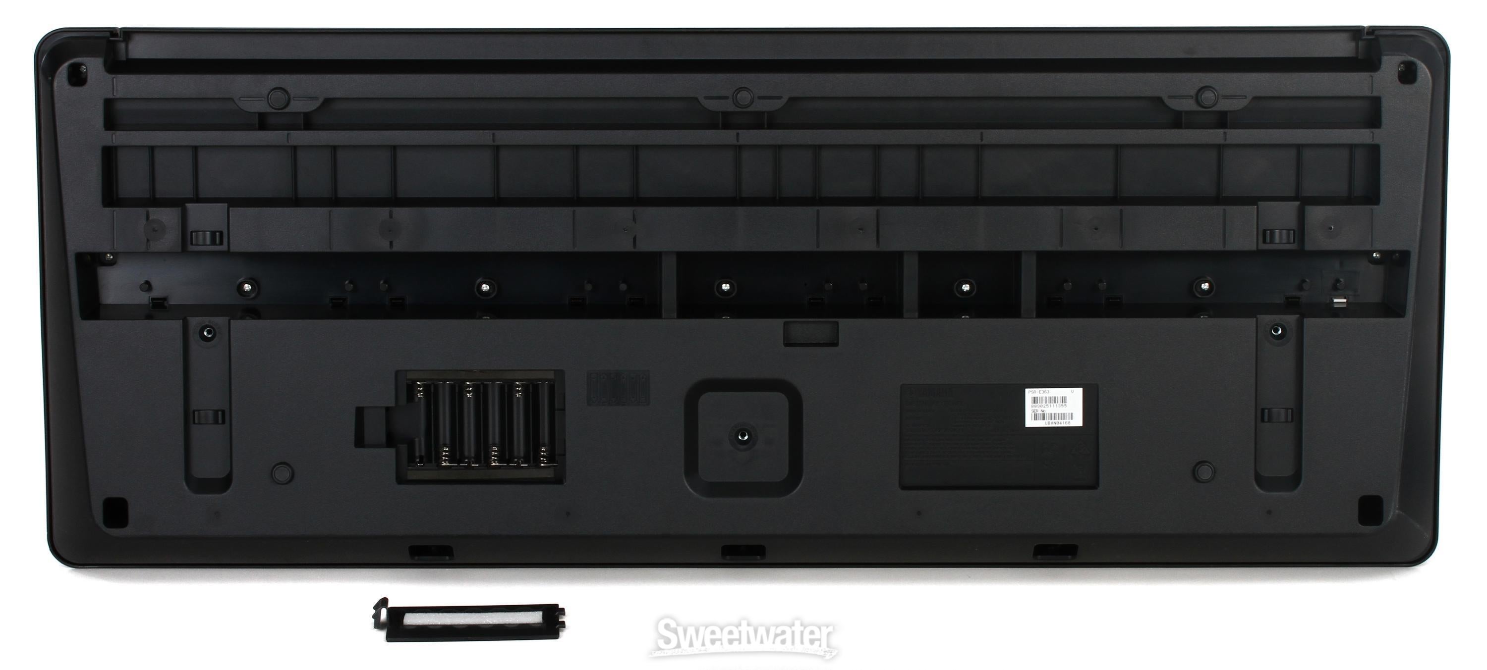 Yamaha PSR-E363 61-key Portable Arranger | Sweetwater