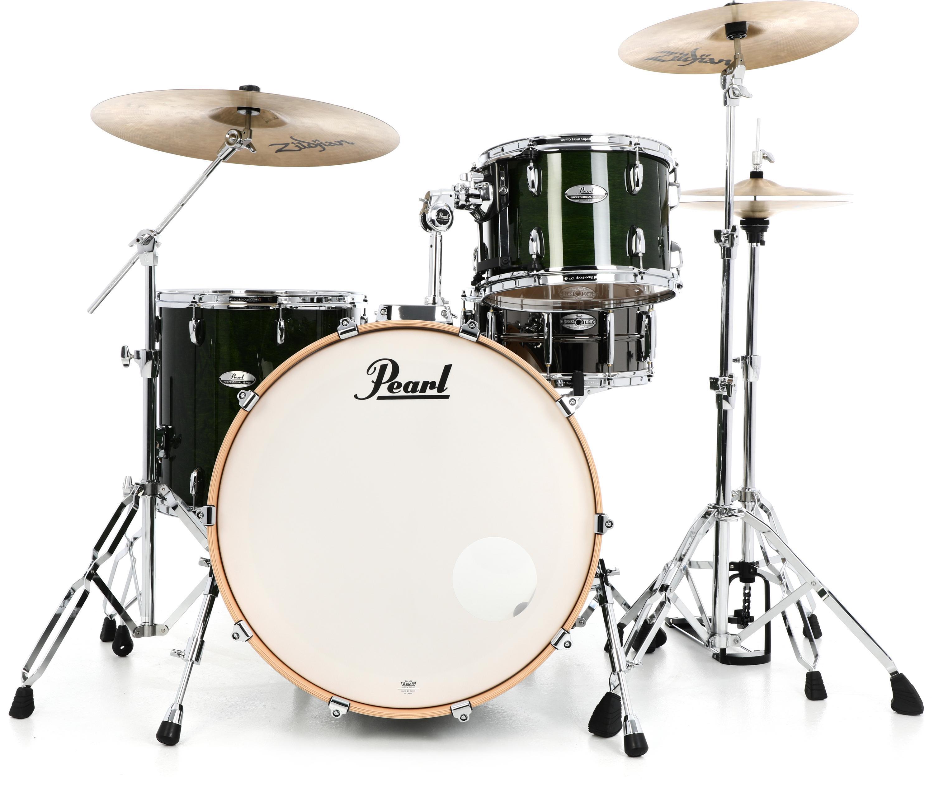 Pearl Professional Maple 3-piece Shell Pack - Emerald Mist