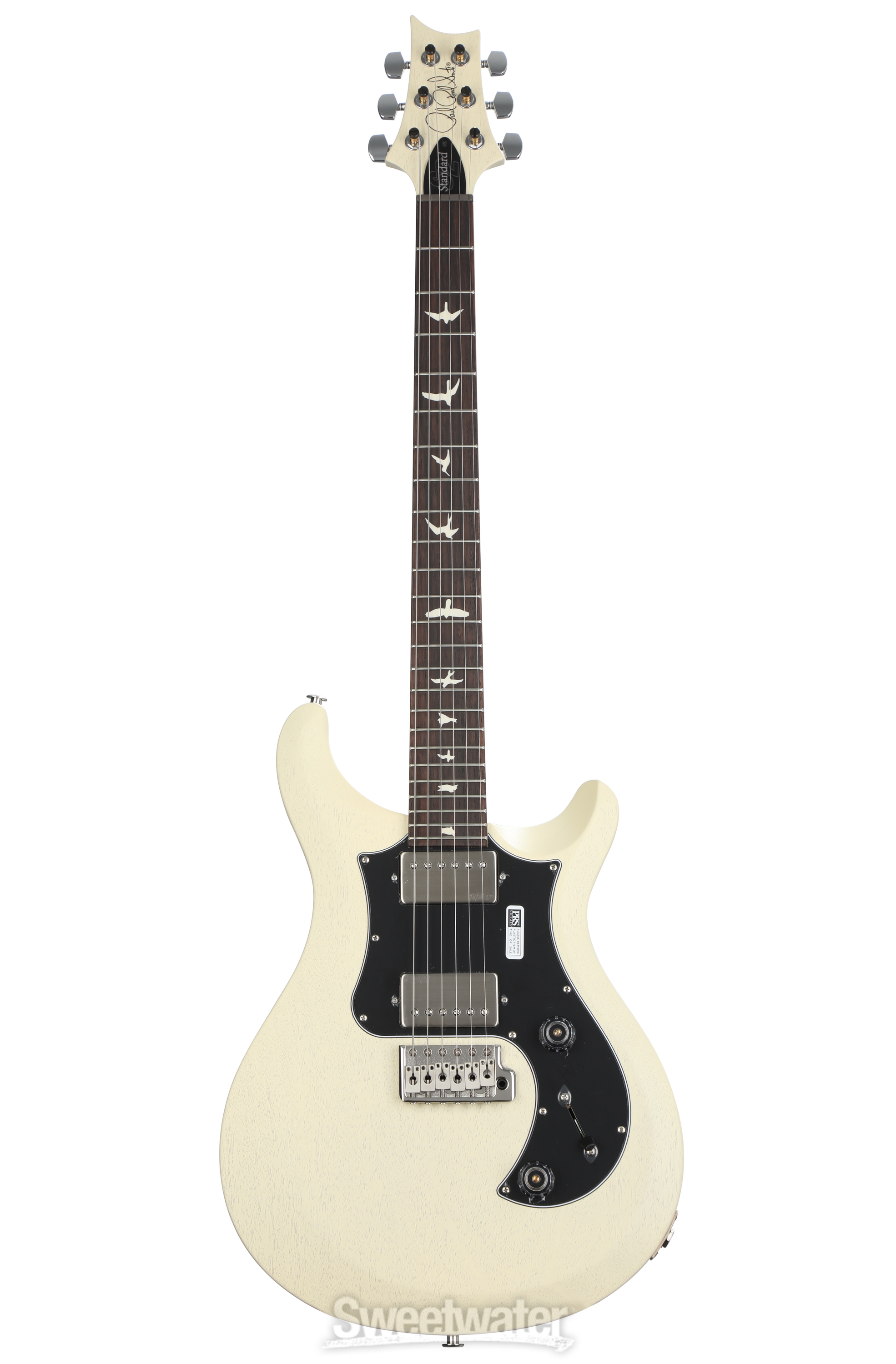 PRS S2 Standard 24 Electric Guitar - Antique White Satin | Sweetwater
