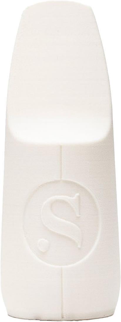 Photo of Syos Originals Steady Soprano Saxophone Mouthpiece - 7, Arctic White