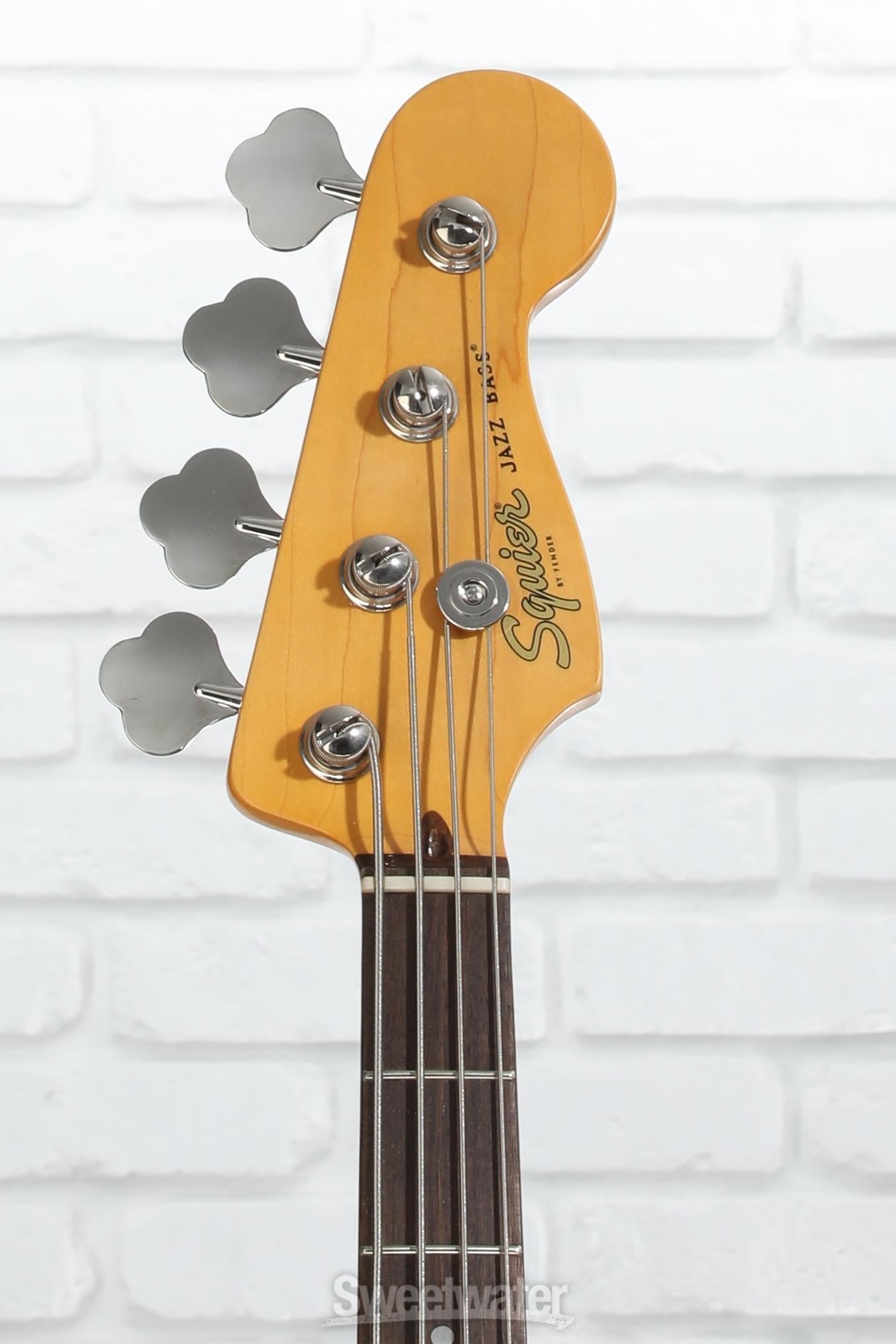 り　Classic Vibe '60s Jazz Bass® Squier Classic Vibe '60s Jazz Bass - Daphne Blue | Sweetwater