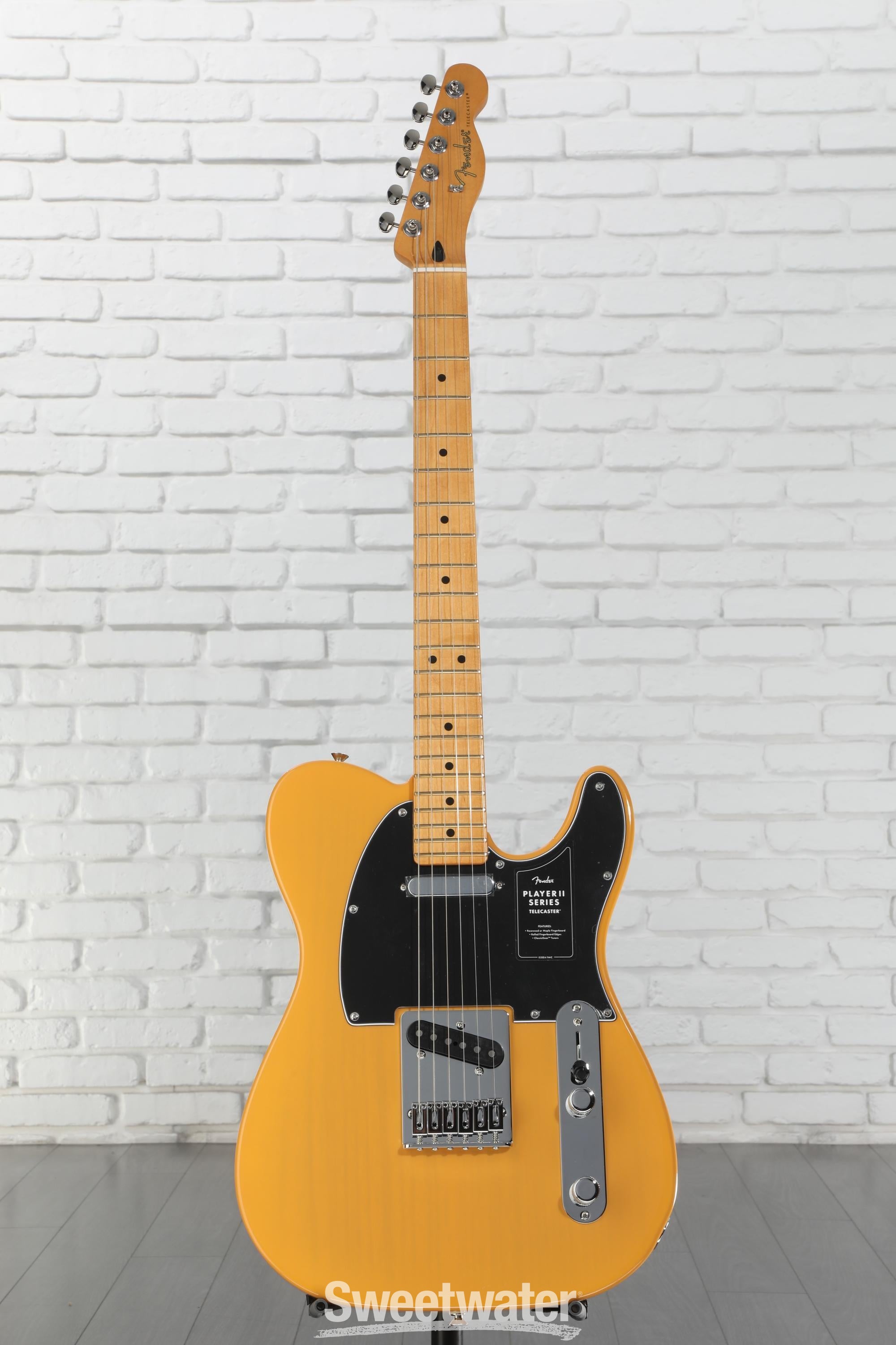 ギター Fender player Telecaster Butterscotch Fender Player Telecaster - Butterscotch Blonde with Maple