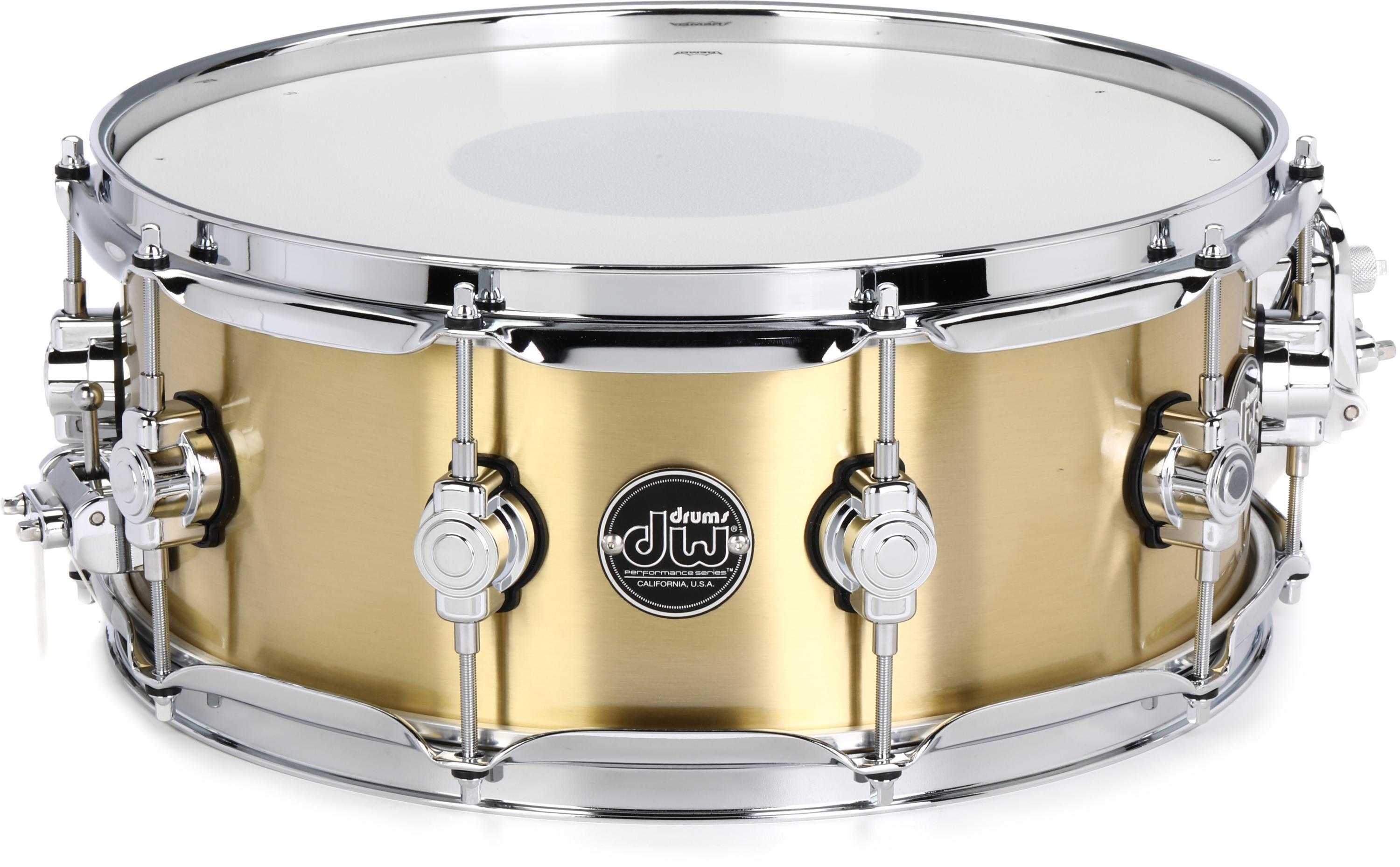 Photo of DW Performance Series Brass Snare Drum - 5.5 x 14-inch