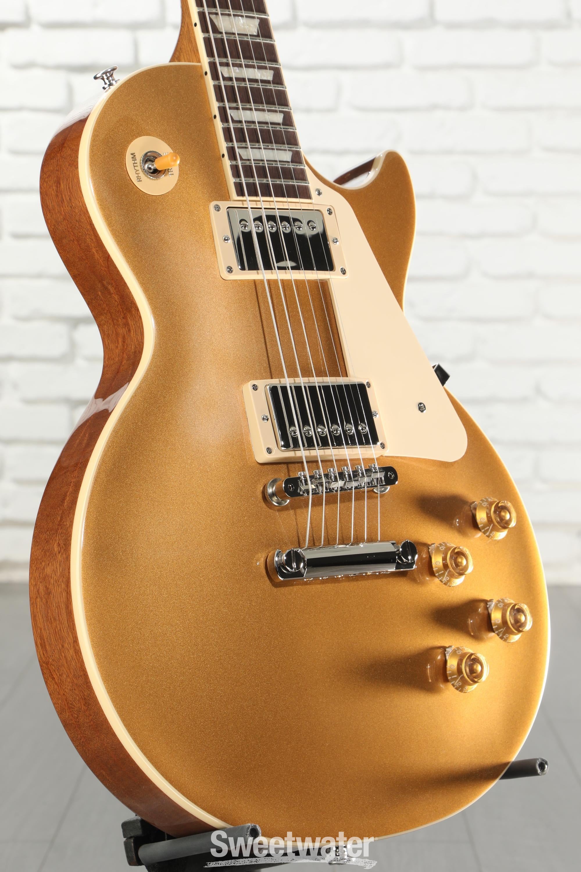 Gibson Les Paul Standard '50s Electric Guitar - Gold Top | Sweetwater