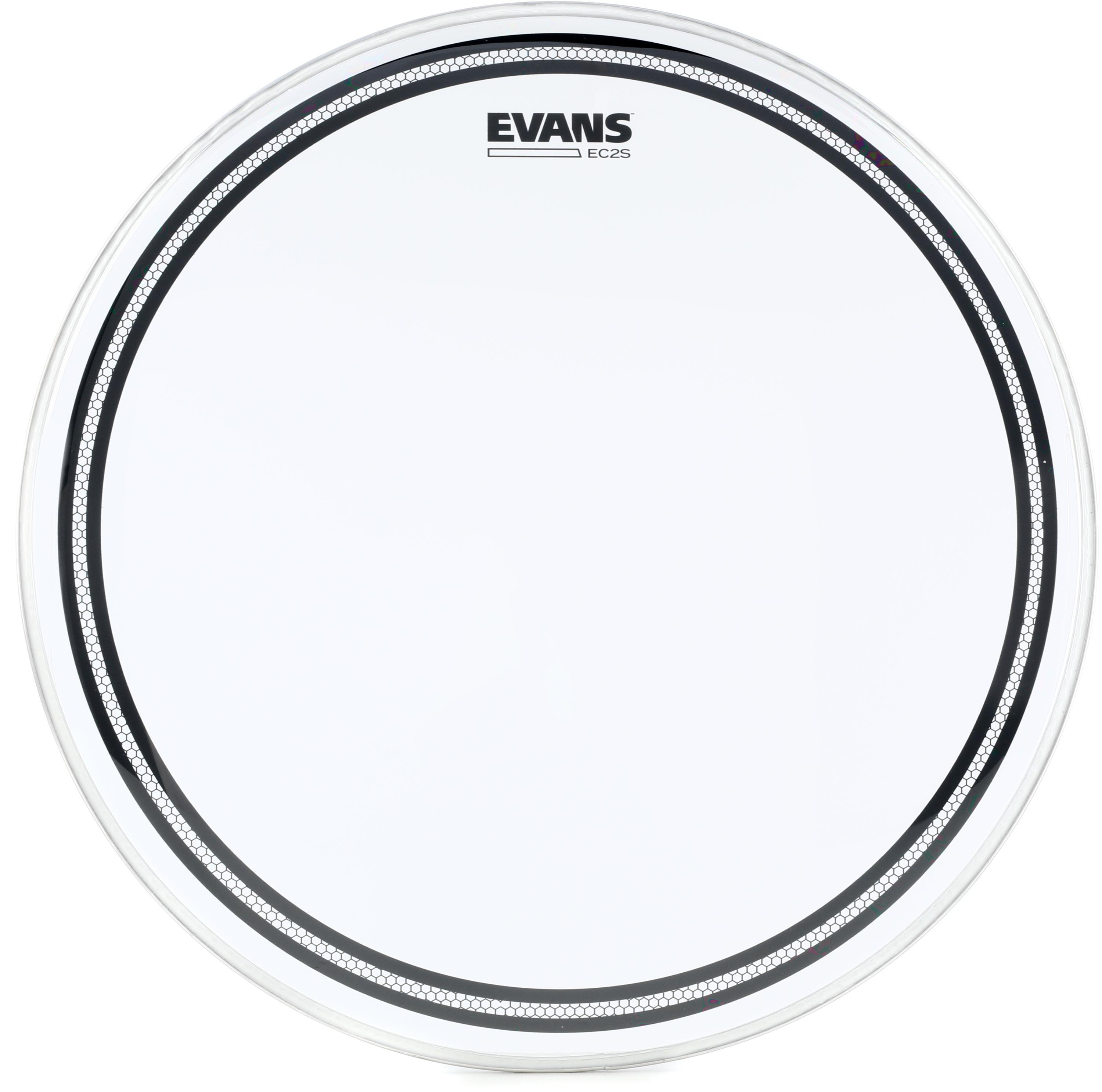 Photo of Evans EC2S Clear Drumhead - 18 inch