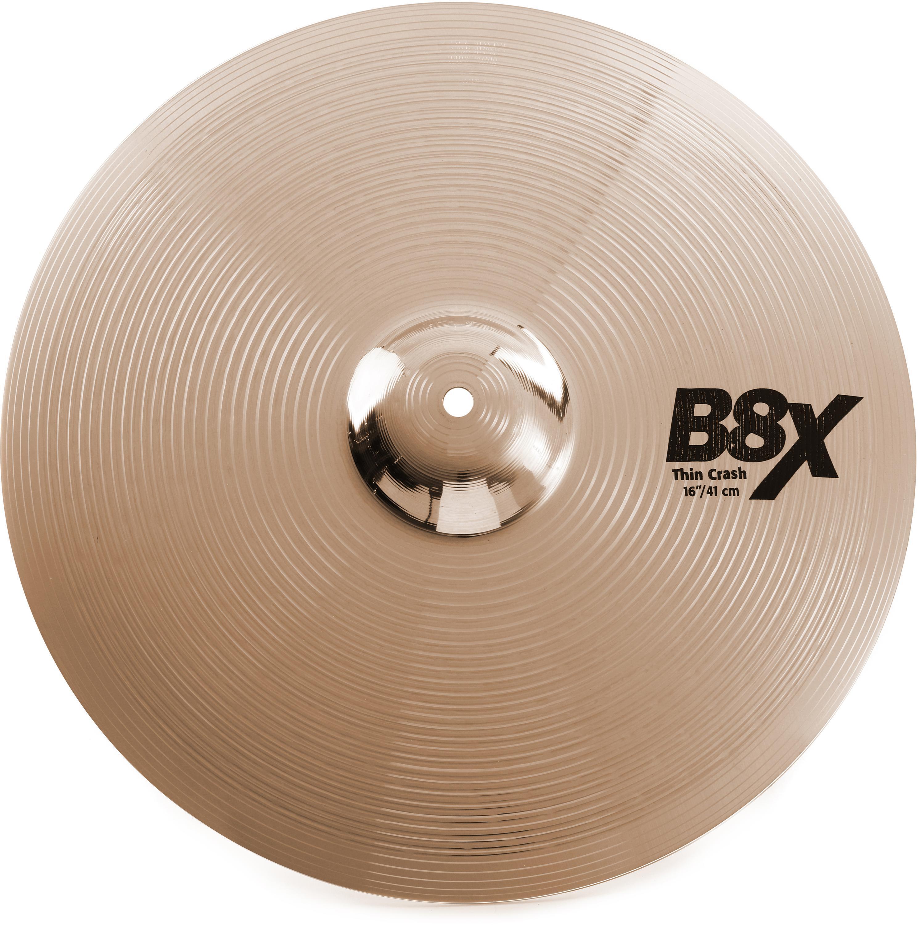 Sabian 16 inch B8X Thin Crash Cymbal | Sweetwater