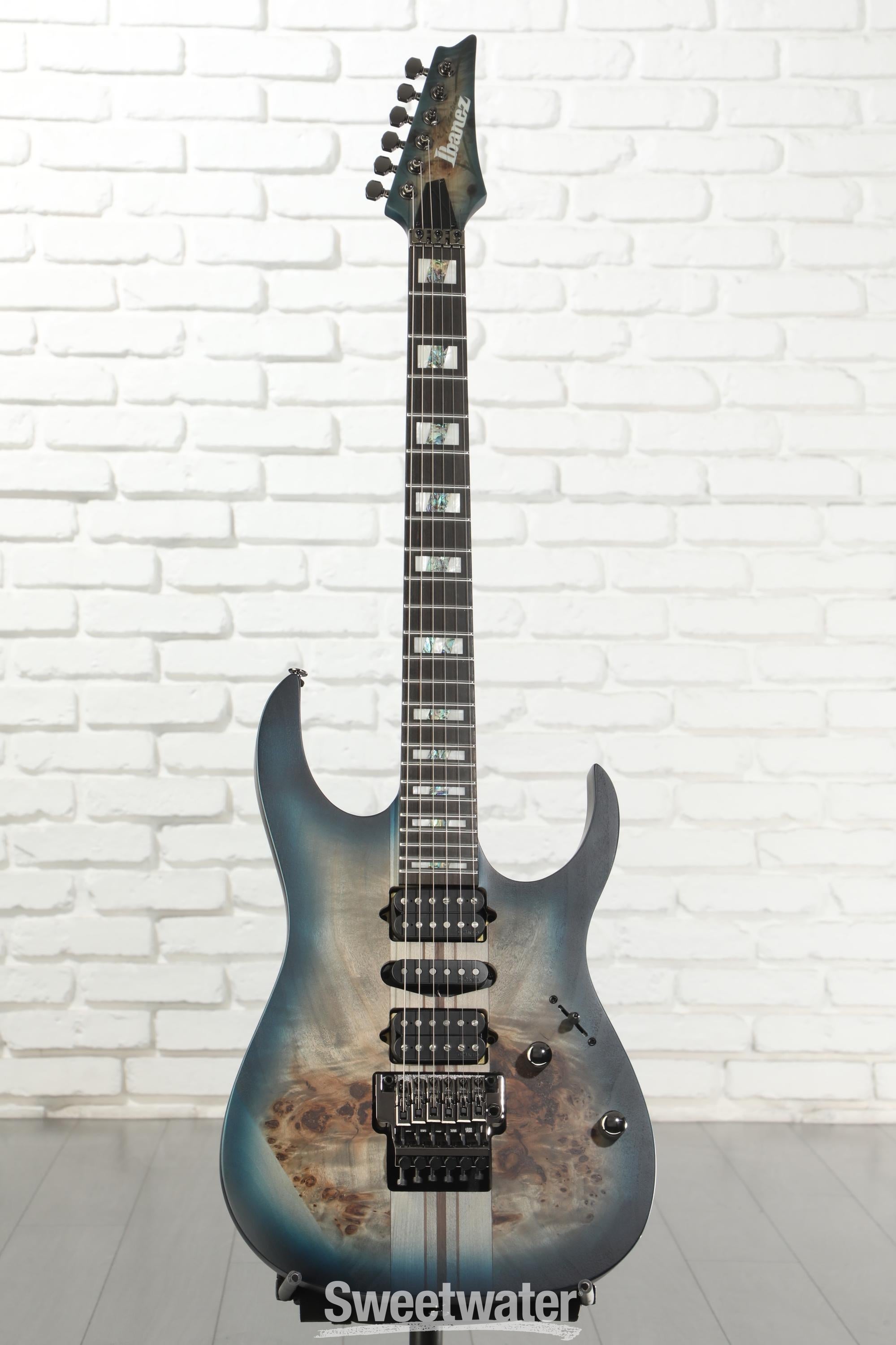【Ibanez】 RGT127OPB CTF Ibanez RGT1270PB Electric Guitar - Blue Starburst Flat | Sweetwater