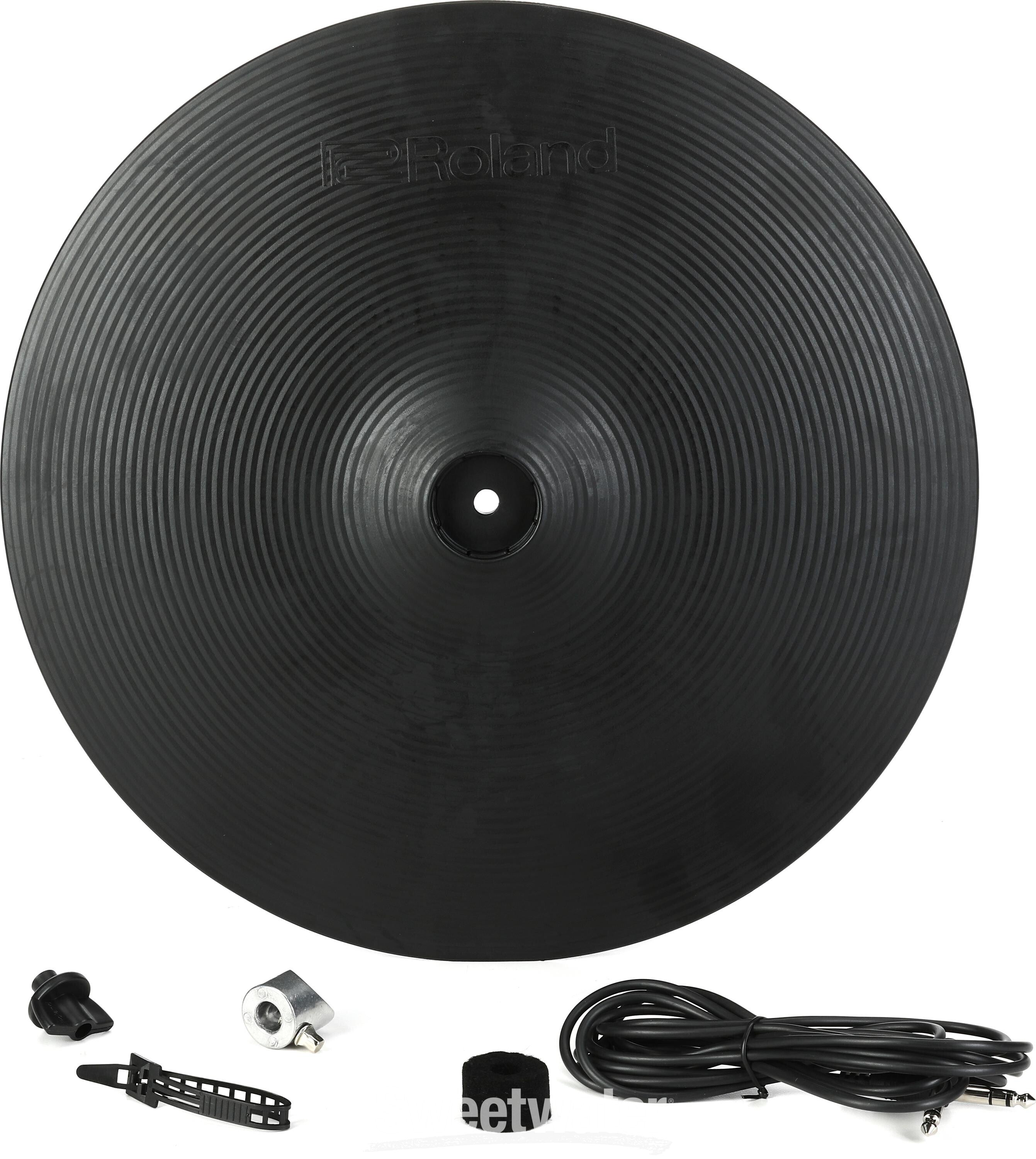 Roland V-Cymbal CY-14C-T Electronic Thin Crash Cymbal Controller 