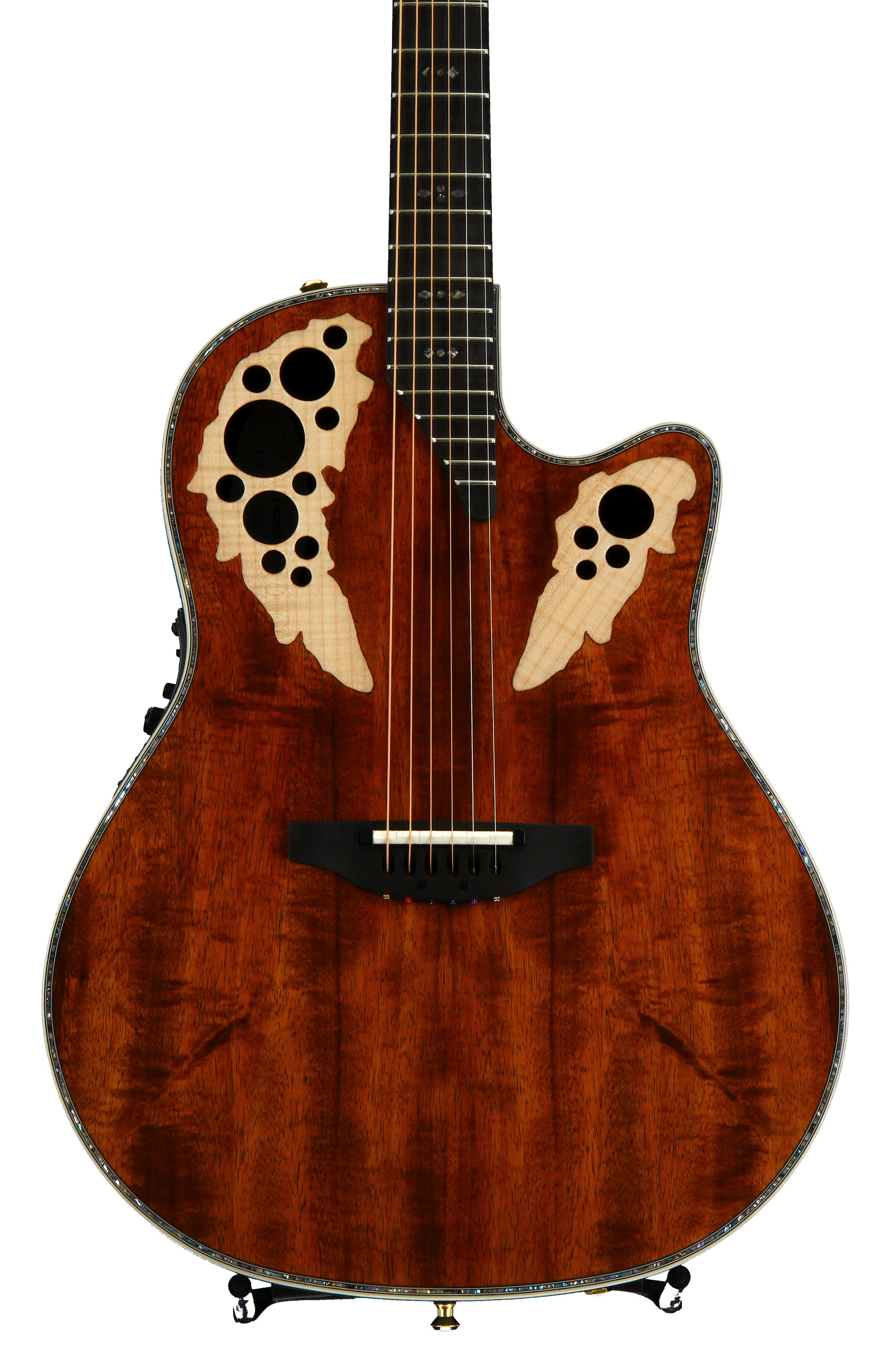 Ovation Elite Plus Contour - Koa | Sweetwater