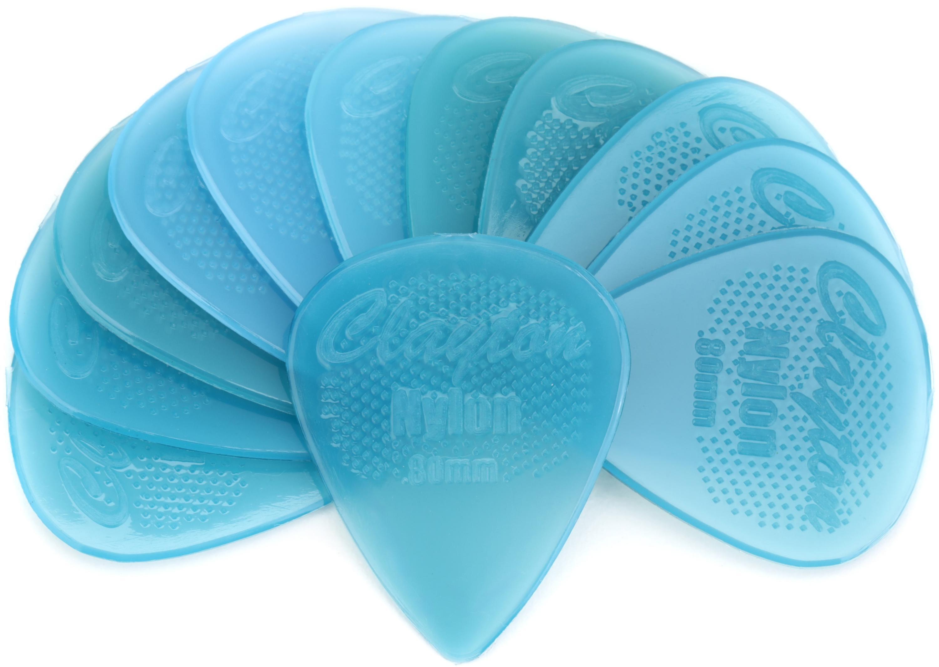 Photo of Clayton Frost-Byte Standard Guitar Picks - .80mm, Blue, 12-pack