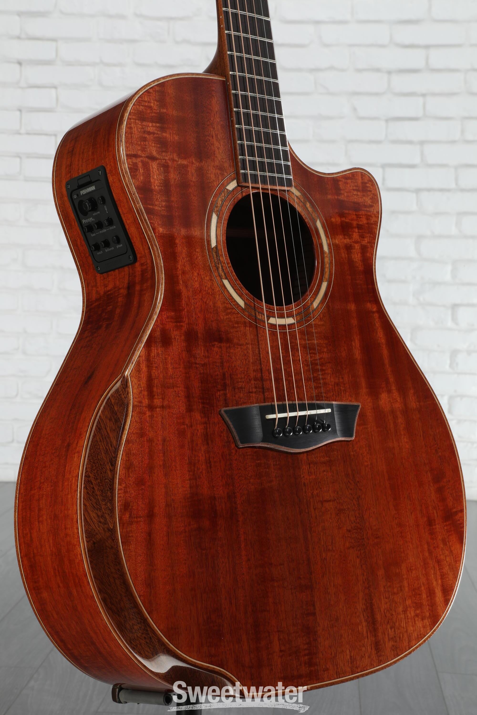 Washburn G55ce Koa Natural 美品 Washburn Comfort G55CE Koa Acoustic-electric Guitar