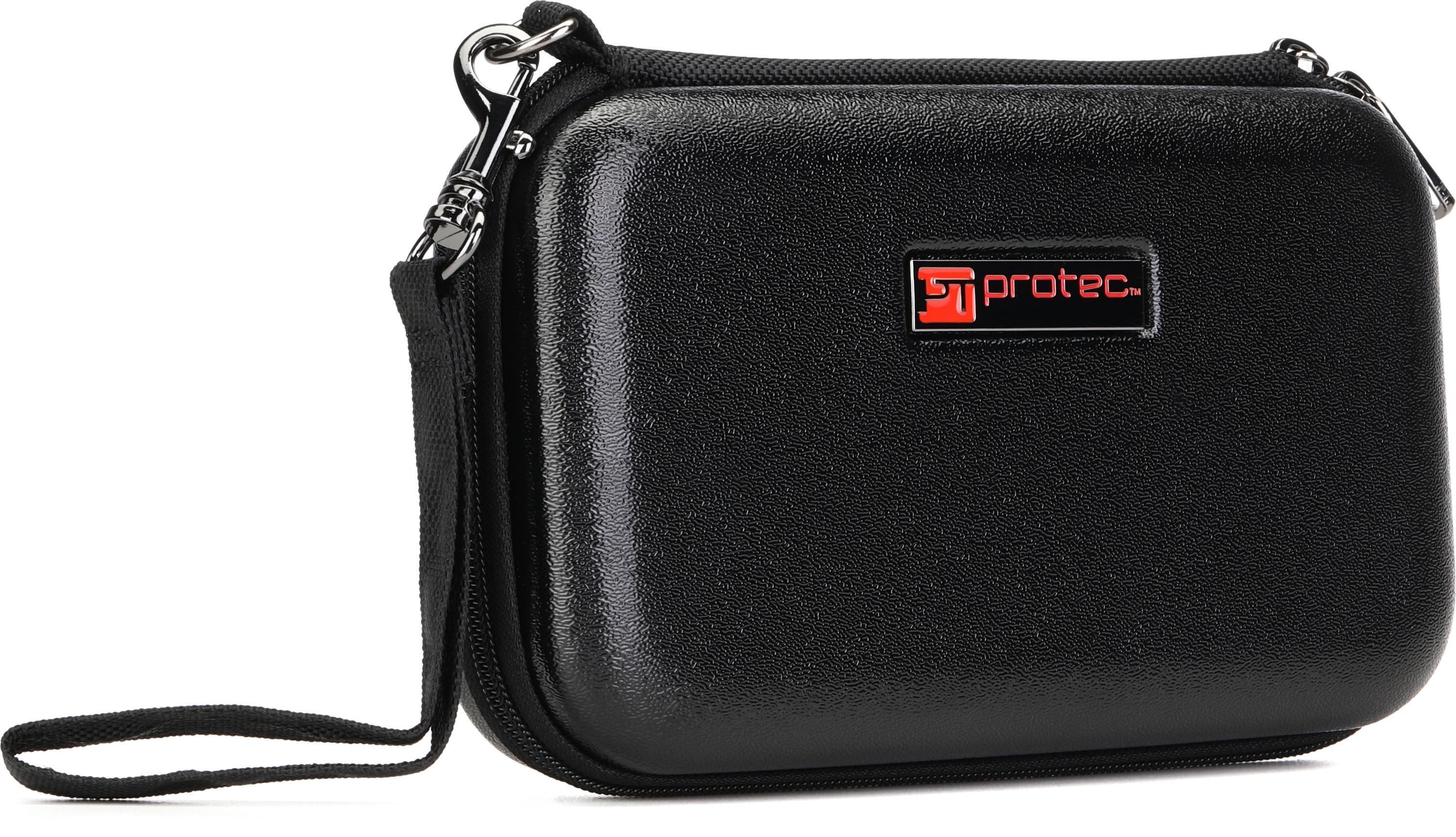 Protec Trumpet Mouthpiece Zip Case Black, 6piece Sweetwater