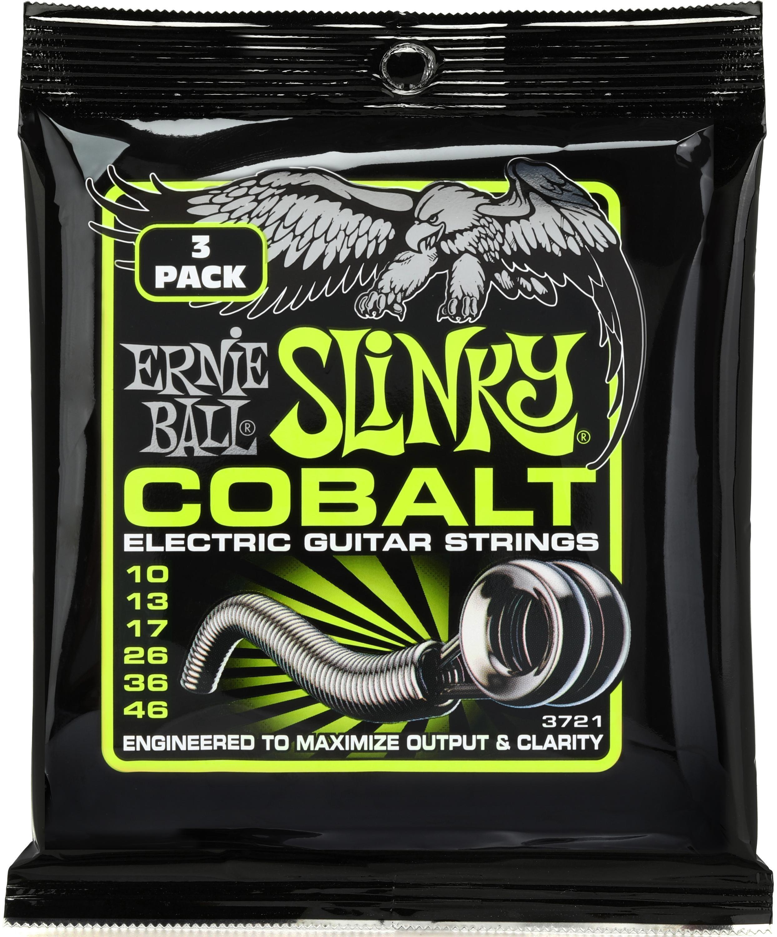 Ernie Ball 3721 Regular Slinky Cobalt Electric Guitar Ernie Ball 3721 Regular Slinky Cobalt Electric Guitar