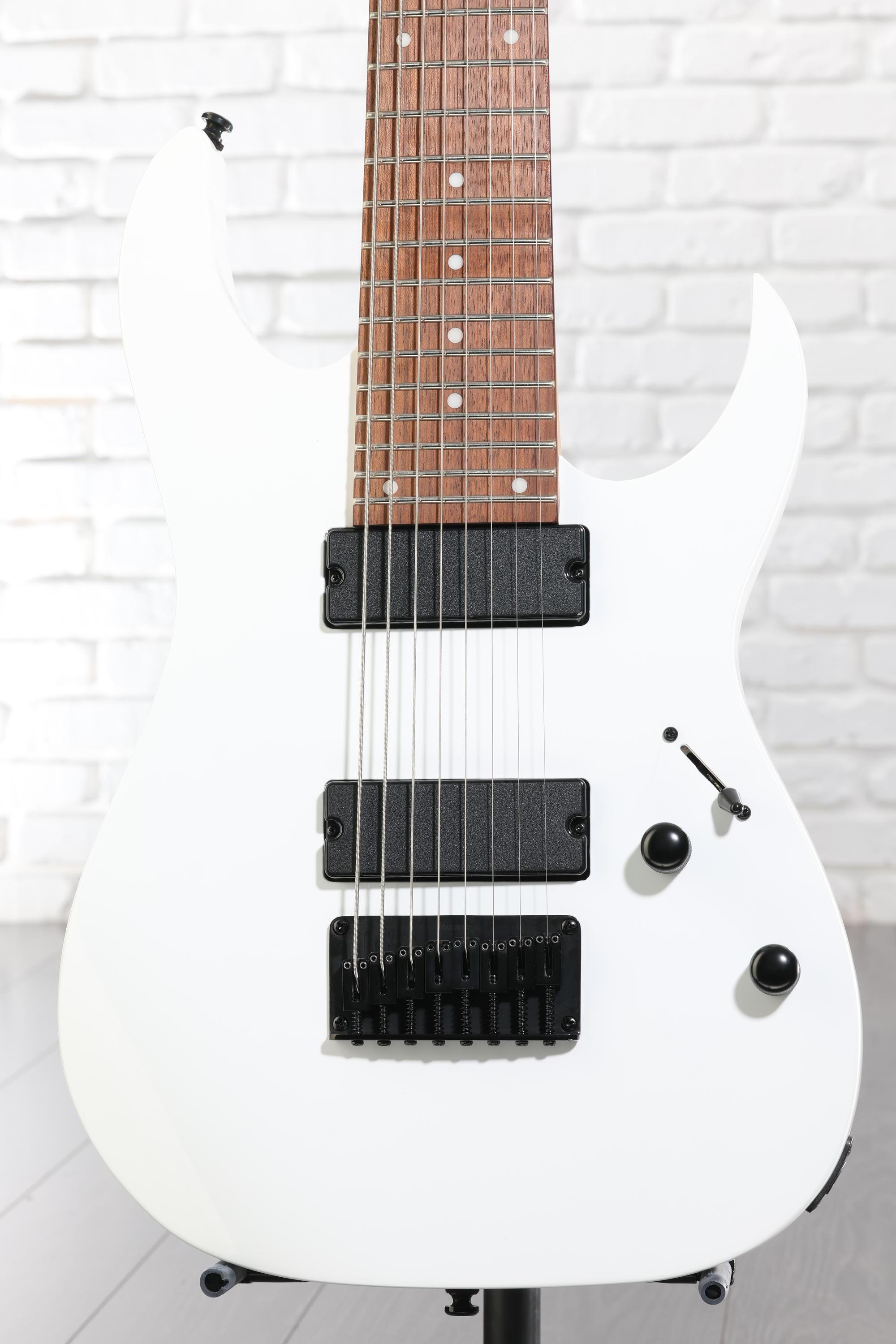 Ibanez RG Standard RG8 8-string Electric Guitar - White | Sweetwater